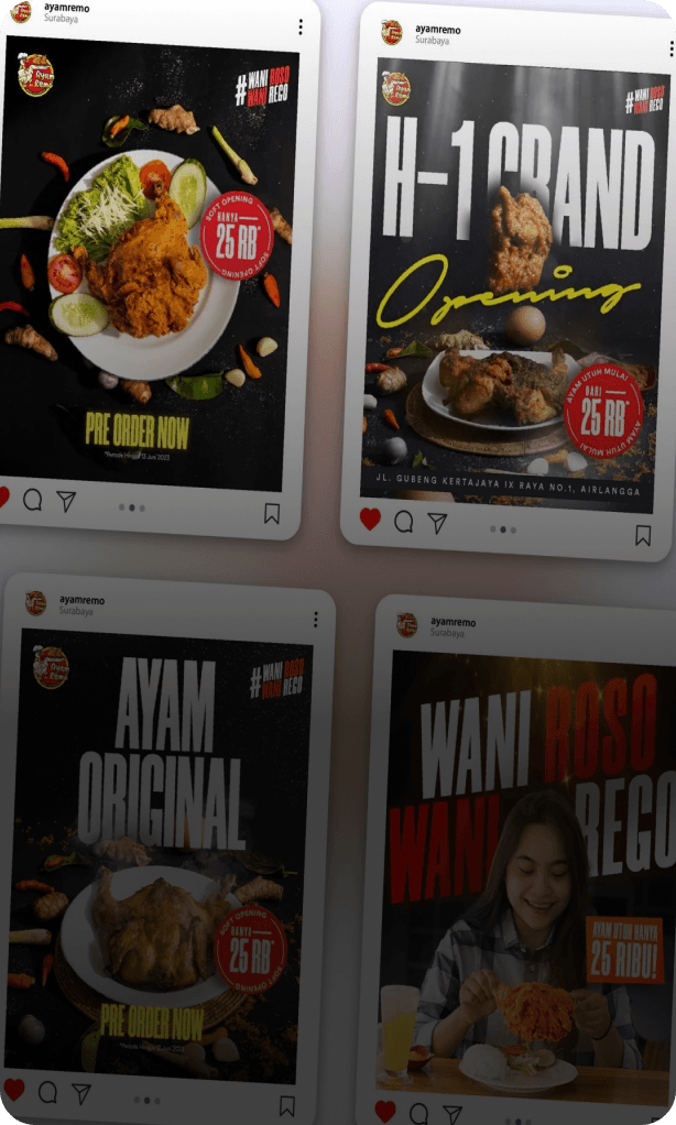 Ayam Remo Surabaya - Social Media